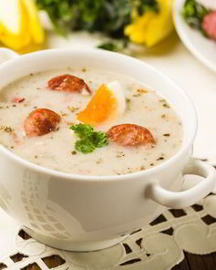 Журек — белый борщ