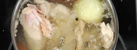 блинчики в бульоне. Шаг 5