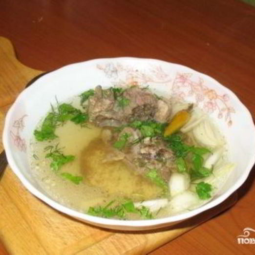 Бульон из баранины