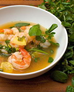 Бульон из креветочных панцирей