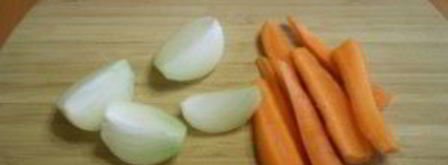 бульон из куриных костей. Шаг 3