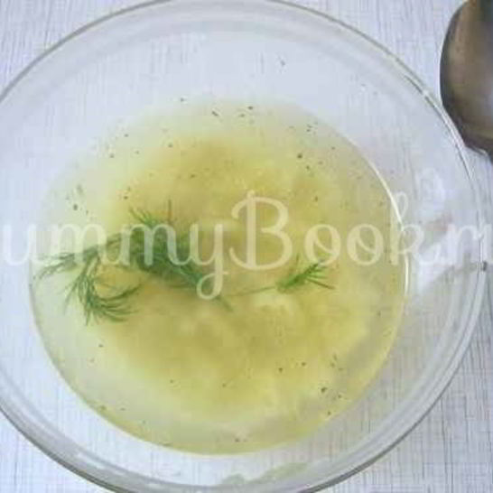 Рецепт бульона из куриных шеек