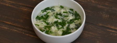 бульон со шпинатом. Шаг 7