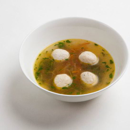 Рецепт диетического овощной бульон с фрикадельками