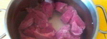 фасолевый суп на мясном бульоне. Шаг 4