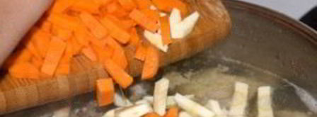 картофельный суп на курином бульоне. Шаг 5