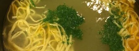 куриный бульон с домашней лапшой. Шаг 10