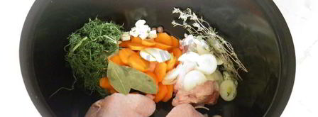 куриный бульон в мультиварке. Шаг 8