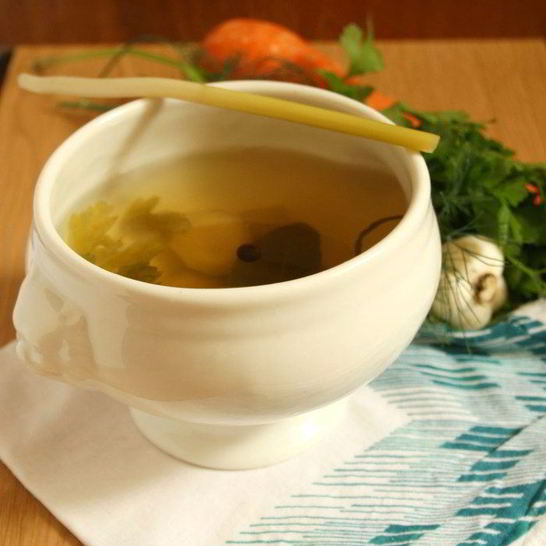 Рецепт овощного бульона