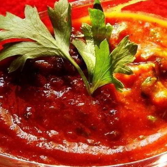 Рецепт сацебелей на курином бульоне