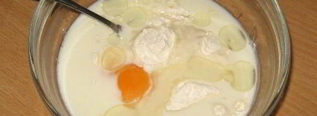 суп панадель — бульон с блинчиками. Шаг 5