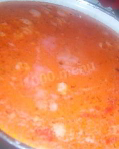 Вкусный борщ на курином бульоне с курицей