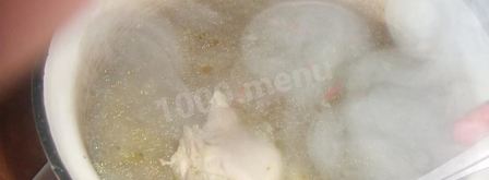 вкусный борщ на курином бульоне с курицей. Шаг 5