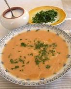 Быстрый томатный суп с рисом