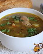 Чечевичный суп в мультиварке