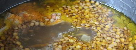 чечевичный суп в мультиварке. Шаг 6