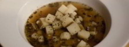 чешский чесночный суп. Шаг 6