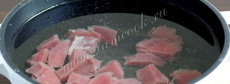 фасолевый суп с мясом. Шаг 5