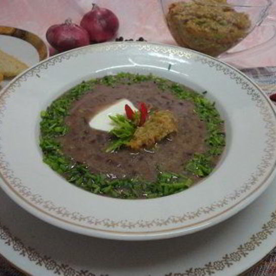 Рецепт фасолевого супа с сальсой