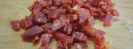 фасолевый суп с сальсой. Шаг 4