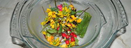 арбузный гаспачо в ледяной тарелке. Шаг 3