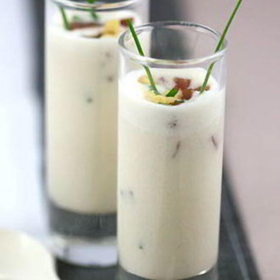 Рецепт белого гаспачо с миндалем