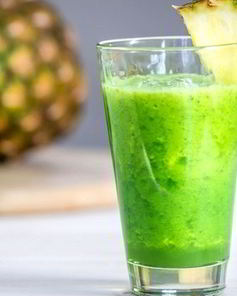 Гаспачо из огурцов и ананаса