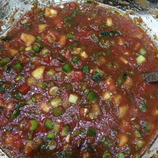 Рецепт гаспачо по-русски