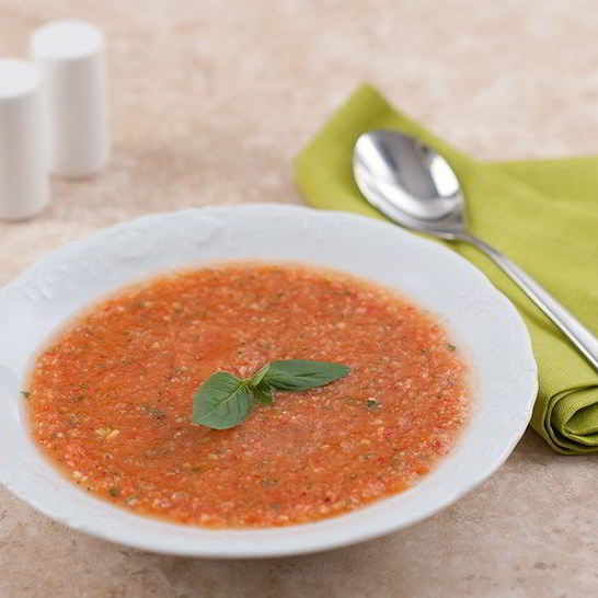 Рецепт гаспачо с базиликом