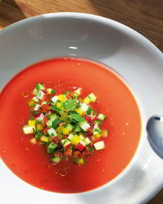 Гаспачо с чоризо