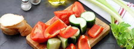 гаспачо с печенью трески. Шаг 4