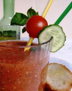 Гаспачо с сельдереем