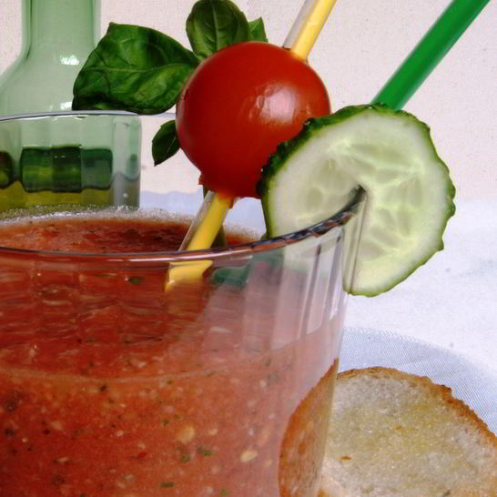 Рецепт гаспачо с сельдереем