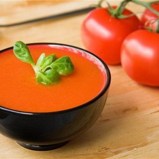 Гаспачо с винным уксусом