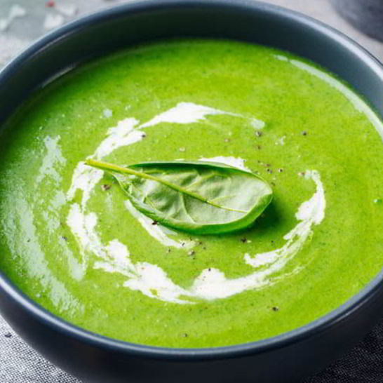 Рецепт гаспачо со шпинатом