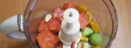 гаспачо сыроедческий. Шаг 5