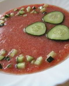 Холодный летний суп Гаспачо