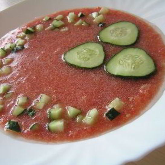 Рецепт холодного летнего супа гаспачо