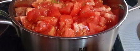 острый гаспачо с кабачком. Шаг 7