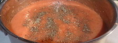 острый гаспачо с кабачком. Шаг 9