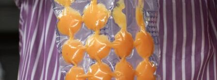 суп гаспачо с апельсиновым льдом. Шаг 3