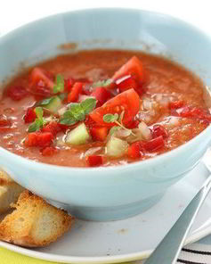 Традиционный овощной гаспачо