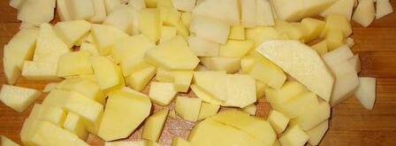 гороховый крем-суп на копченных ребрышках. Шаг 6