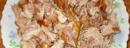 гороховый крем-суп на копченных ребрышках. Шаг 9