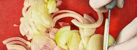 гороховый крем суп с беконом. Шаг 3