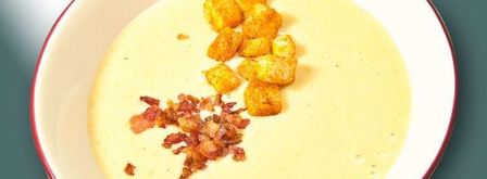 гороховый крем-суп со сливками. Шаг 17