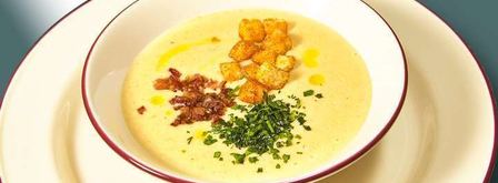 гороховый крем-суп со сливками. Шаг 20