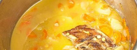 гороховый крем-суп со сливками. Шаг 11