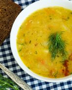 Гороховый суп постный