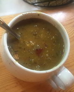 Гороховый суп с беконом